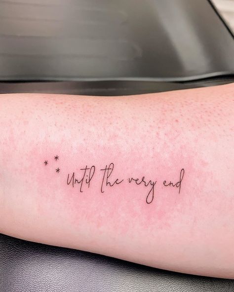 Always Tattoo Harry Potter Small, Small Harry Potter Tattoos For Women, Harry Potter Meaningful Tattoo, Harry Potter Phrases Tattoo, Harry Potter Word Tattoos, Bff Harry Potter Tattoos, Harry Potter Small Quotes, Hermione Granger Tattoo Ideas, Harry Potter Collar Bone Tattoo