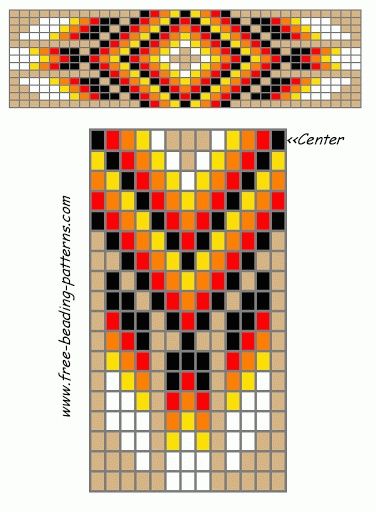 Free Native American Beadwork Designs | Native American Beadwork | Pinterest Indian Beadwork, Native American Beadwork Patterns, Native Beading Patterns, Native American Patterns, Bead Loom Designs, Loom Jewelry, Bead Loom Pattern, Loom Bracelet Patterns, Beadwork Designs