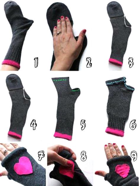 Pola Lengan, Buat Pita, Applique Tutorial, Diy Fashion Accessories, Upcycle Sewing, Sew Ins, Crochet Gloves, Wrist Warmers, Recycle Clothes