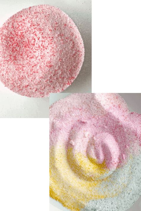 5 minutes · Vegan Gluten free · Serves 1 · Learn how to make sanding sugar in two ways with this easy tutorial and start decorating cakes cookies and more in minutes! What Is Sanding Sugar, Sanding Sugar, Candy Christmas Tree, Colored Sugar, Decorating Cakes, Unicorn Cupcakes, Diy Cookie, Gel Food Coloring, Edible Glitter