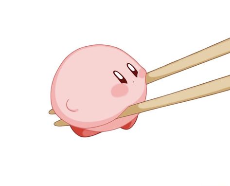 Chopsticks, Cartoon Character, Brighten Your Day, Kirby, The Picture, I Hope You, The Top, I Hope, Pink