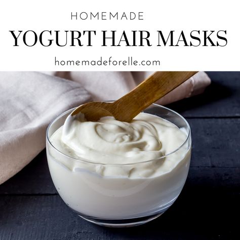 Yogurt For Hair, Hair Mask At Home, Yogurt Hair Mask, Hair Mask For Dandruff, Diy Yogurt, Egg Hair Mask, Honey Hair Mask, Yogurt Mask, Hair Mask Diy