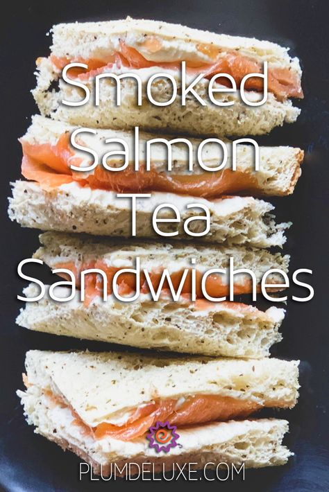 Smoked salmon tea sandwiches are a classic and easy – but delicious – addition to any tea time sandwich platter. #smokedsalmonrecipes #teasandwichesrecipeseasy Smoked Salmon Tea Sandwiches, Salmon Tea Sandwiches, Sandwiches For Parties, Salmon Sandwich Recipes, Tea Party Sandwiches Recipes, Smoked Salmon Sandwich, Tea Party Sandwiches, Tea Sandwiches Recipes, Salmon Sandwich