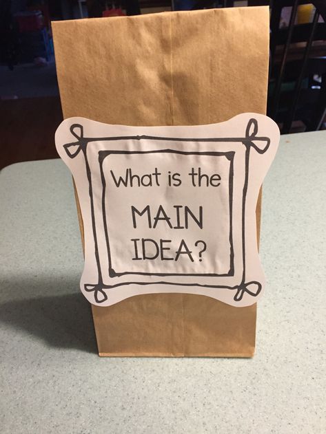 The Main Idea – Kindergarten Nana Main Idea Anchor Chart Kindergarten, Main Idea Kindergarten, Nonfiction Main Idea, Main Idea Lessons, Main Idea Anchor Chart, Main Idea Activities, Teaching Main Idea, Kindergarten Anchor Charts, Story Activities