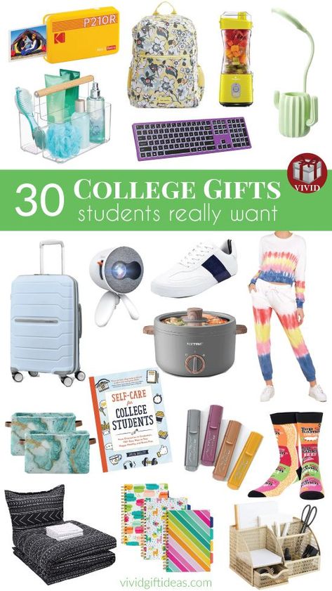 Country Gift Ideas, College Guy Gifts, College Girl Gifts, Small Gifts For Friends, College Visit, College List, College School Supplies, College Care Package, College Dorm Room Decor