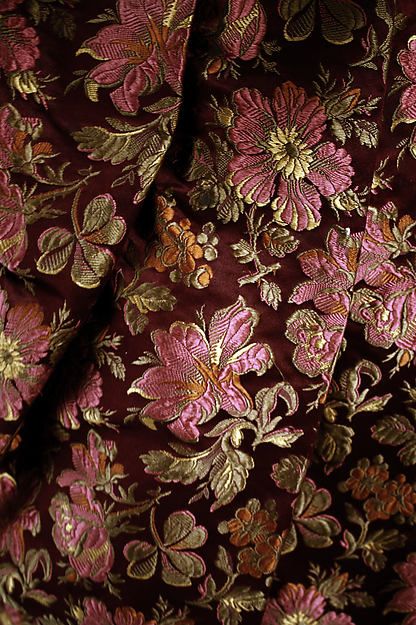 Victorian Fabric, Walking Dress, Lizzie Hearts, 1880s Fashion, Shades Of Burgundy, Dark Autumn, Antique Dress, Handwork Embroidery Design, Indian Fabric