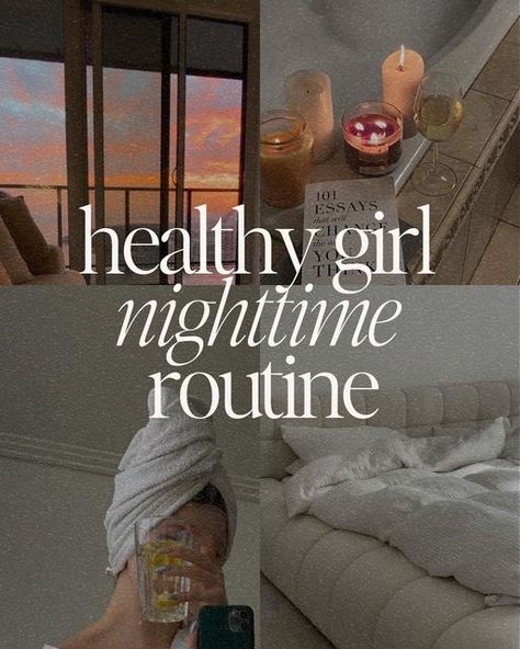 Alex Manderstam | Wellness & Content Creation tips on Instagram: "Good night time routine can set you up for a success the next morning. This is your time to slow down and relax. Your nighttime routine should feel easy and be all about taking care of yourself ❤️ how does your nighttime routine look like? Let me know in the comments! [self care, wellness, monday motivation, productive morning, aesthetic routine, that girl, motivational reel, motivation, fitness motivation, wellness lifestyle, p Time To Sleep Aesthetic, Productive Morning Aesthetic, Morning Aesthetic Routine, Night Routine Aesthetic, Aesthetic Routine, Wellness Content, 2025 Goals, Evening Rituals, Morning Aesthetic