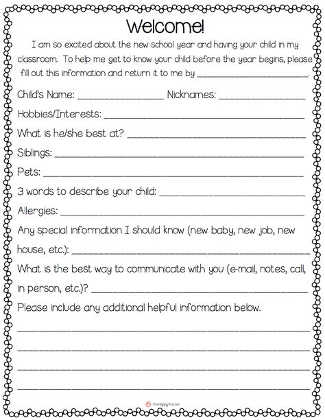 All About Me For Parents To Fill Out, All About Me Parent Info Sheet, About My Child For Teacher, Parent Survey For Teachers, Back To School Parent Questionnaire, Preschool Get To Know You Sheet, Parent Communication Ideas For Teachers, Parent Contact Information Sheet, Getting To Know Your Child Parent Survey