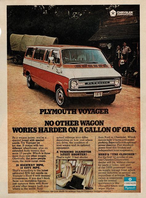 Giki Tiki, Dodge Ram Van, Plymouth Cars, Plymouth Voyager, Automobile Advertising, Dodge Van, Mopar Cars, Car Advertising, Dodge Trucks