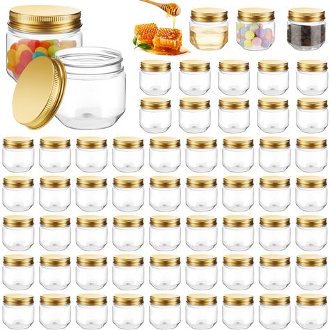 PRICES MAY VARY. Abundant Quantity: you will not need to worry about running out of jars soon because with the package, you will get 60 plastic mason jars with lids; The jars are suitable for sharing with friends and family or for events, parties, or DIY projects Convenient and Mini Size: measuring about 2.36 x 2.28 inches/ 60 x 58 mm, with a capacity of about 3 oz/ 100 ml, these plastic jars with lids are suitable for storing a variety of items, mini and compact, will not take up too much space Plastic Jars With Lids, Plastic Mason Jars, Valentine Favors, Favour Jars, Shower Party Favors, Mini Mason Jars, Wide Mouth Mason Jars, Small Mason Jars, Plastic Container Storage