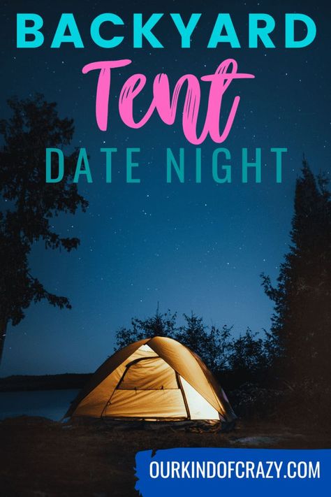 Looking for an intimate couples date idea that you can do from the comfort of your own home? We obviously have so many ideas for you, but one of our favorite classics is the backyard tent date night. And if you want to know how to do a backyard tent date right, you’ve come to the right place! Tent Date Night, Dates At Home, Camping Date, Backyard Campout, Free Date Ideas, Backyard Tent, Intimate Couples, Double Dates, Date Idea