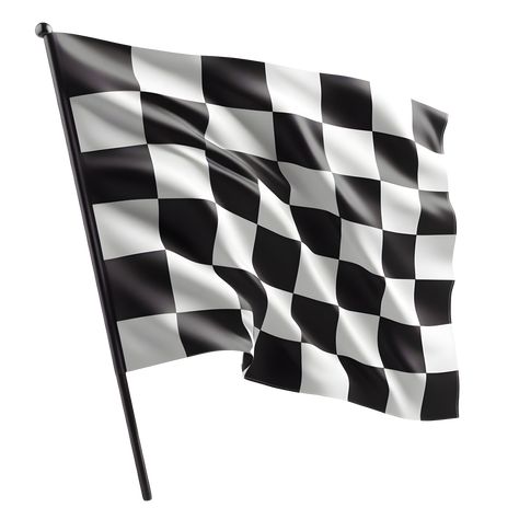 AI generated black and white checkered flag isolated on transparent background Black And White Flag, Gold Design Background, Flag Icon, Checkered Flag, Cityscape Photos, Logo Banners, Heart With Arrow, Marketing Design, Custom Illustration