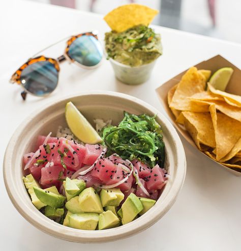 The Ten Best Places for Poke in Miami Seafood Bowl, Jun 2023, Poke Bowl, Ceviche, Cobb Salad, Cheese Board, Seafood, Road Trip, Miami