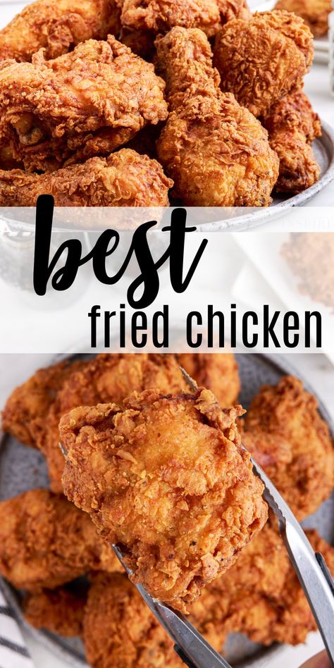 Popeyes Spicy Chicken Recipe, Popeyes Fried Chicken, Best Fried Chicken Recipe, Easy Fried Chicken, Fried Chicken Recipe Southern, Fried Chicken Legs, Homemade Fried Chicken, Best Fried Chicken, Making Fried Chicken