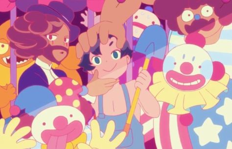 Bee And Puppycat Clown, Bee And Puppycat Screencap, Bee X Crispin, Bee And Crispin, Crispin Bee And Puppycat, Crispin Wizard, Bee And Puppycat Wallpaper, Space Outlaw, Learn Animation