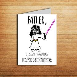 Kartu Ulang Tahun Diy, Diy Star, Daughter Birthday Cards, Diy Gifts For Dad, Diy Father's Day Gifts, Dad Birthday Card, Father's Day Diy, Star Wars Birthday, Dad Cards