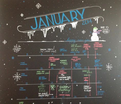 January White Board Calendar, January Dry Erase Calendar Ideas, January Chalk Calendar, January Whiteboard Calendar, January Whiteboard Calendar Ideas, January Chalkboard Calendar Ideas, January Chalkboard Calendar, January Chalkboard Ideas, Chalk Calendar Ideas