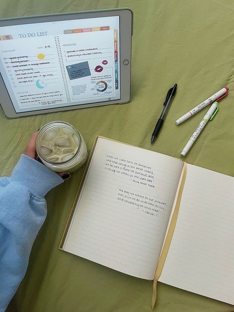 Matcha Journaling To do list Productive Aesthetic Slow Productivity Aesthetic, Journaling To Do List, Todo List Aesthetic, Desktop Pics, Aesthetic To Do List, To Do List Aesthetic, Productive Aesthetic, Lily Aesthetic, To Do Lists Aesthetic