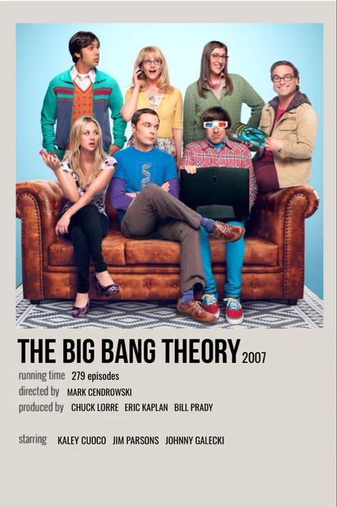 Big Bang Theory Series, Big Bang Theory Quotes, Big Bang Theory Penny, Big Ban, The Big Band Theory, The Bigbang Theory, Johnny Galecki, Tableaux Vivants, Iconic Movie Posters