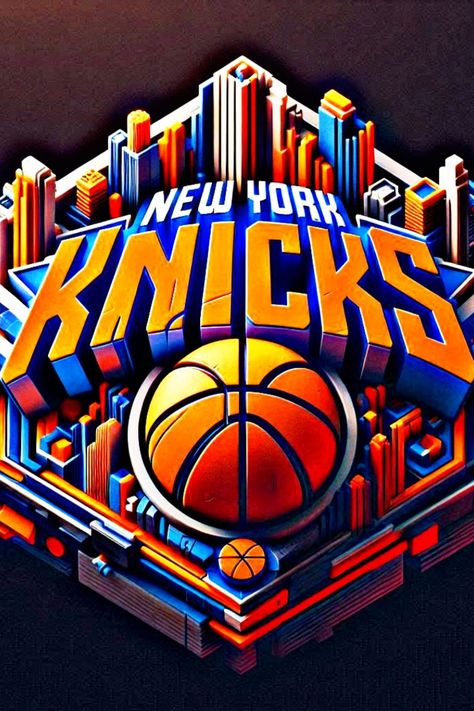 #NBA #Knicks #NewYork #Logo #2024 Nba Teams Logos, Lakers Wallpaper, Latrell Sprewell, Knicks Basketball, Patrick Ewing, Basketball Highlights, Ny Knicks, Basketball Gear, Nba Logo