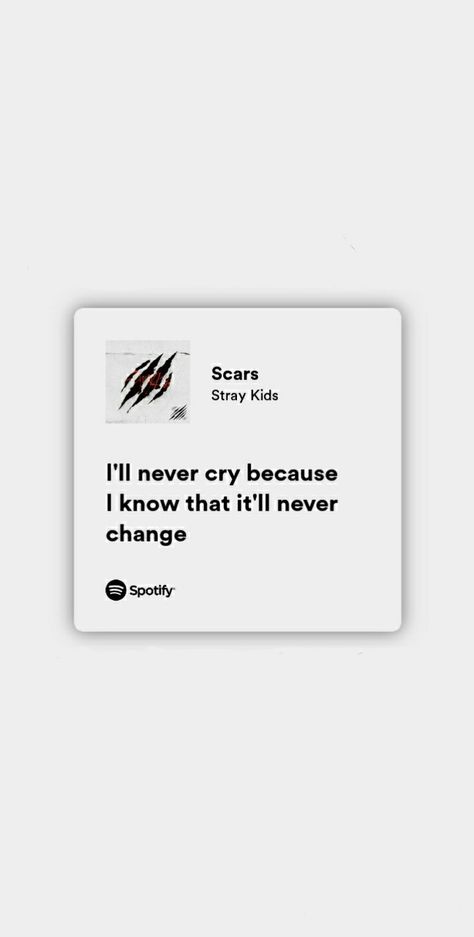 Scars 
Stray kids
Skz
Stray kids scars lyrics
Stray kids japan 
Japanese
Felix
Han 
Bangchan
Hyunjin
Spotify wallpaper
Spotify lyrics
Kpop
Kpop lyrics Kpop Song Lyrics Wallpaper, Kpop Song Lyrics Wallpaper Aesthetic, Stray Kids Lyrics Spotify, Kpop Songs Lyrics, Kpop Song Quotes, Kpop Lyrics Quotes, Kpop Lyrics Wallpaper, Wallpaper Songs, Skz Lyrics