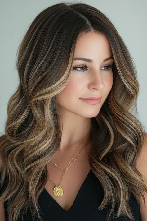 From Subtle to Bold: 17 Money Piece Hair Looks You’ll Love Hair To Frame Your Face, Money Piece Hair, Brunette With Blonde Highlights, Framing Highlights, Brown Curly Hair, Brunette Blonde, Money Piece, Light Blonde Hair, Brown Hair With Blonde Highlights