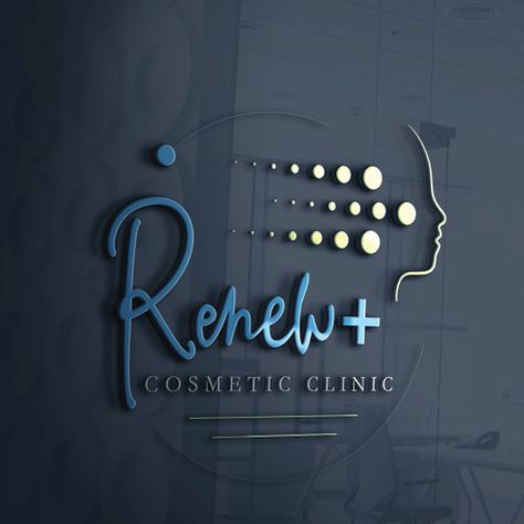 Cosmetic Clinic Logo, Clinic Logo Design, Medical Clinic Design, Skin Logo, Dental Logo Design, Dermatology Clinic, Skin And Hair Clinic, Clinic Logo, Logo Branding Design