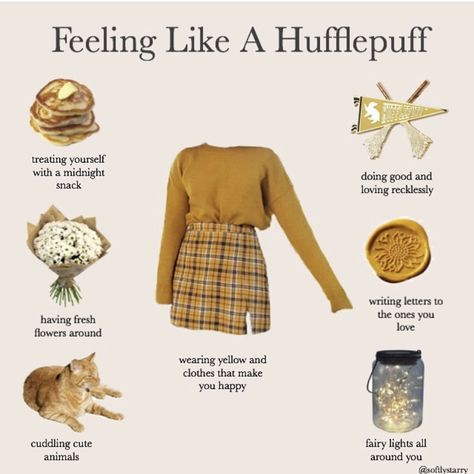 Slythpuff Aesthetic, Hufflepuff Winter Outfit, Harry Potter Outfit Ideas Hufflepuff, Hufflepuff Cottagecore, Harry Potter Inspired Outfits Hufflepuff, Hogwarts Outfits Hufflepuff, Hufflepuff Academia, Ravenpuff Aesthetic, Hufflepuff Gifts