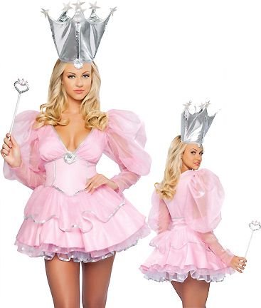 Glenda The Good Witch Costume, Glenda Good Witch, The Good Witch Costume, Good Witch Costume, Storybook Character Costumes, Witches Costumes For Women, Glenda The Good Witch, Fairy Tale Costumes, New Halloween Costumes