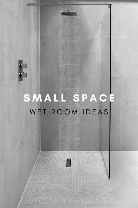 Find tips for planning a wet room in a small space in our blog. Wet Room With Bath, Wet Room Bathroom Small, Wet Room Ideas Small, Small Wet Room Ideas, Disabled Wet Room, Wet Bathroom Ideas, Bathroom Storage Small, Tiny Wet Room, Wet Room Ideas