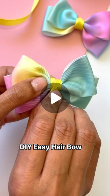 Monica Silva on Instagram: "Don’t forget to check my other hair bow tutorials 🫶 #hairbowtutorial #hairbowdiy #bowdiy #ribbon #liston moño" Hair Barrettes Diy How To Make, Diy Hairbow Tutorial, Hair Bow Tutorial, Making Hair, Hair Ribbons, Bow Tutorial, April 4, Making Hair Bows, Diy Hair Bows