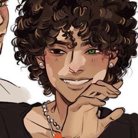 Poc Oc Art Male, Vitíligo Oc Male, Poc Ocs Male, White Curly Hair Drawing, Poc Male Art, Curly Hair Rendering, Black Men Hairstyles Drawing, Male Curly Hair Drawing Reference, Black Ocs Male