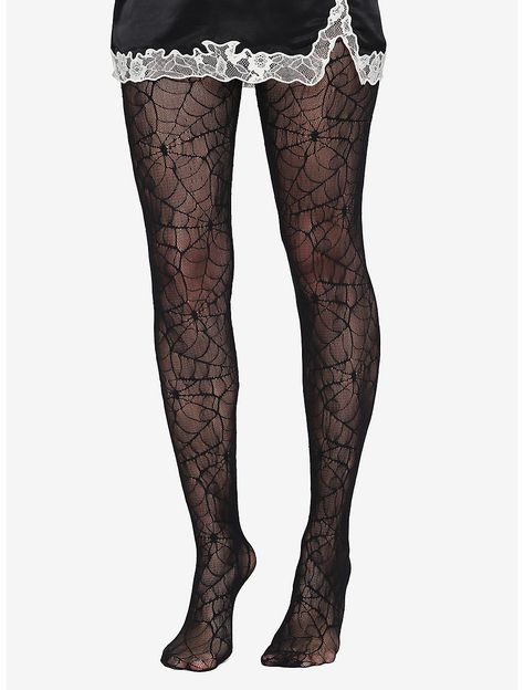 Spiderweb Tights, Goth Tights, Goth Characters, Gothic Tights, Spiderweb Lace, Halloween Tights, Cool Tights, Twilight Outfits, Purple Gothic