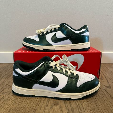 Nike Dunk Low Vintage Green Condition: Brand New With Box (No Lid) Never Worn / No Rips / No Stains Size: Men’s 8.5 Ships Same Day W/ Usps Smoke And Pet Free Home Let Me Know If You Have Any Questions :) Check My Page For A Variety Of Shoes Such As Jordans, Nike Dunks, Air Max 270 , Air Force 1 , Air Max 97 , Air Max 90, Etc! Nike Dunk Lows, Vapour Max Nike, Rare Shoes, Exclusive Sneakers, Nike Air Max For Women, New Nike Air, Nike Green, Nike Dunk Low, Nike Air Zoom