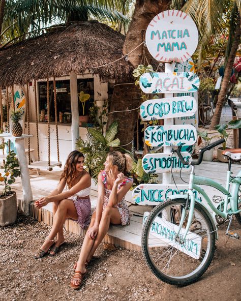 Hanging out on a Tulum girls trip. Click here to find the best girls trip destinations in the world. These locations are perfect for a girls weekend getaway and are the best places to go for a girls trip. #girlsgetaway #girlstrip #bachelorette | girls weekend getaway destinations | girls weekend getaway ideas | best places for girls trips | best places for a girls trip | best places to take a girls trip | best places to travel for girls trip | bachelorette party destinations Tulum Mexico Outfits, Girls Trip Destinations, Mexico Outfits, Tulum Travel Guide, Bachelorette Party Destinations, Girls Weekend Getaway, Tulum Travel, Mexico Travel Guides, Best Instagram Photos