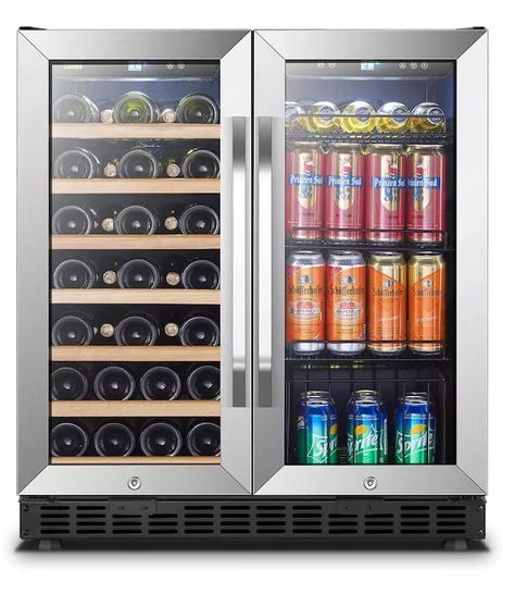 Wine And Beverage Cooler, Wine And Beer Fridge, Best Wine Coolers, Wine Coolers Drinks, Beverage Fridge, Beer Fridge, Mini Refrigerator, Beverage Center, Beverage Refrigerator