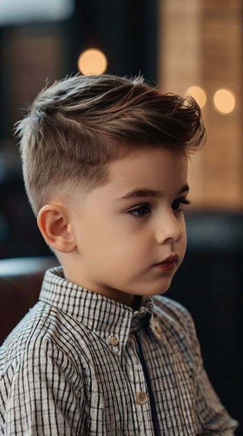 10 Cool Little Boys Haircut Ideas to Try for Summer #BoysHaircuts #SummerHaircuts #LittleBoysHaircuts https://whispers-in-the-wind.com/best-boys-haircuts-for-school-trendy-and-easy-styles/?10-cool-little-boys-haircut-ideas-to-try-for-summer-boyshaircuts-summerhaircuts-littleboyshaircuts Cool Toddler Boy Haircut, Toddler Boy Haircut Short, Toddler Fade Haircut, Baby Boy Haircut Styles, Baby Boy Haircut, Haircut Boys, Kids Haircuts, Baby Haircut