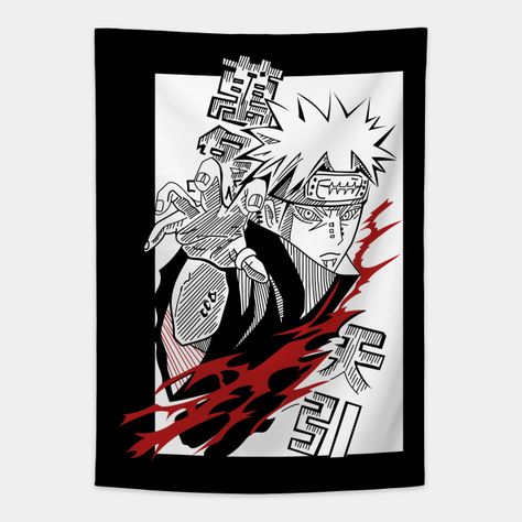 pain akatsuki Anime Fanart -- Choose from our vast selection of tapestries to match with your desired size to make the perfect custom tapestry. Pick your favorite: Movies, TV Shows, Art, and so much more! Available in small, medium, large. Perfect for decorations in apartments, bedrooms, and dorm rooms. Apartments Bedrooms, Custom Tapestry, Dorm Rooms, Anime Fanart, Favorite Movies, Tv Shows, Tapestry, Fan Art, Tv