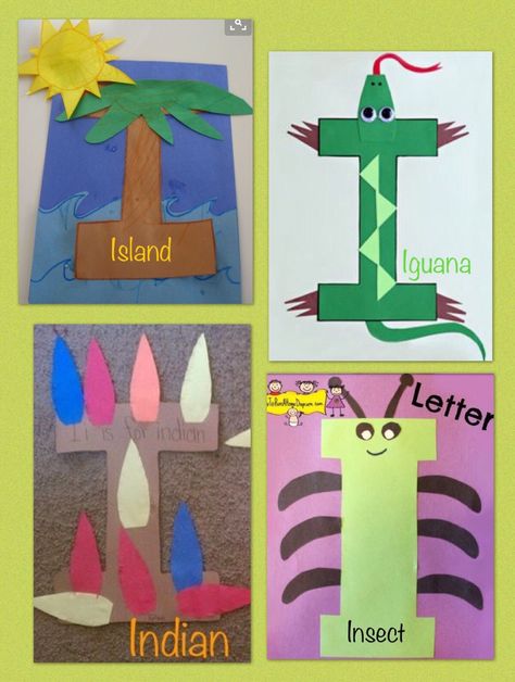 I Preschool Crafts, Letter I Ideas For Preschool, I Letter Craft, Letter I Crafts For Preschool, Letter I Arts And Crafts For Preschool, Letter I Crafts For Kindergarten, Letter I For Preschoolers, Letter I Preschool Crafts, I Preschool Activities