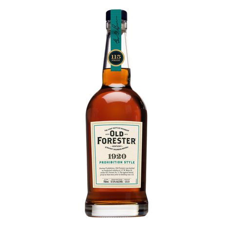 Old Forester 1920 Prohibition Style 1920 Prohibition, Prohibition Style, Expensive Whiskey, Bourbon Bottle, Perfect Martini, Types Of Honey, Straight Bourbon Whiskey, Medium Roast Coffee, Bourbon Whiskey