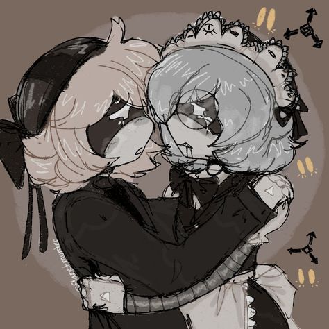 Creds Twitter: @planetmurder Butler N Murderdrones Fanart, Envy Murderdrones Fanart, N X V Murderdrones Fanart, Envy Fanart, Heathers The Musical, Drone Images, Undertale Funny, Anime Version, Demon King Anime