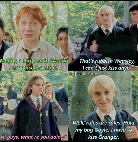 Harry Potter And Draco Malfoy Ships, Harry Potter Dramione, Citate Harry Potter, Harry Potter Parody, Funny Harry Potter Jokes, Cute Harry Potter, Harry Potter Memes Hilarious, Harry Potter Feels, Harry Potter Puns