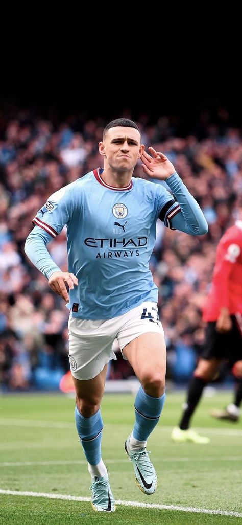 Mancity Players, Foden Wallpaper, Man City Team, England Football Players, Manchester City Wallpaper, Soccer Goals, Wigan Athletic, Phil Foden, مانشستر سيتي