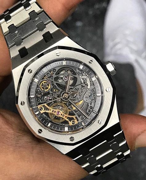 Audemars Piguet Royal Oak Skeleton Ap Royal Oak Skeleton, Audemars Piguet Royal Oak Skeleton, Ap Skeleton Watch, Ap Skeleton, Audemars Piguet Skeleton, Audemars Piguet Men, Ap Royal Oak, Fossil Watches For Men, Gentleman Watch