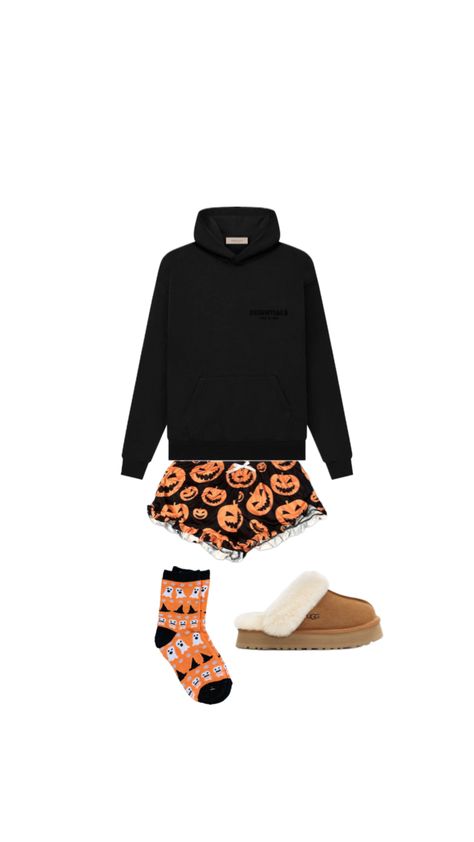 #falloutfits #falloutfitinspo #outfitinspo #pajamas #halloween #fall #loungewear Halloween Pajamas Aesthetic, Fall Loungewear, Pj Outfit, Halloween Pjs, Pajamas Aesthetic, Boo Basket, Halloween Pajamas, Loungewear Outfits, Pajama Outfits