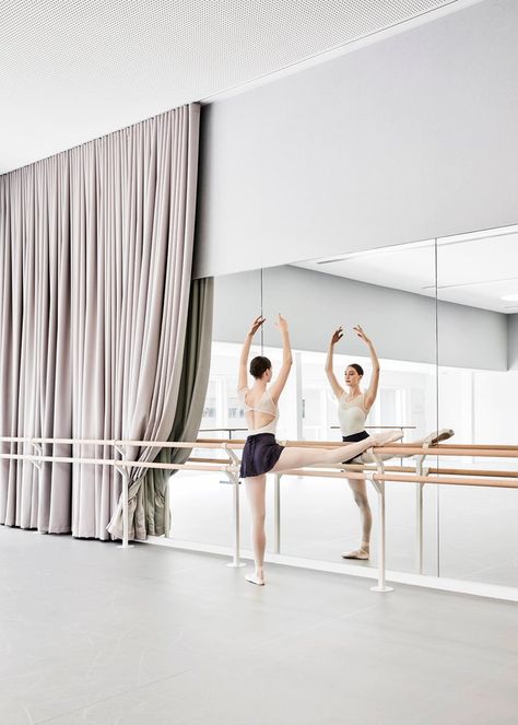 The Australian Ballet | Hassell Dance Studio Ideas, Ballet Room, Dance Studio Design, Dance Studio Decor, Home Dance Studio, Dance Room, Dance Rooms, Australian Ballet, Yoga Studio Design