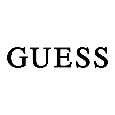 Free download GUESS clothing logo Guess The Logo, Clothing Vector, Los Angeles Logo, American Clothing Brands, Logo Luxe, Guess Clothing, Logo Monogramme, Rhinestone Designs Templates, Png Images Free