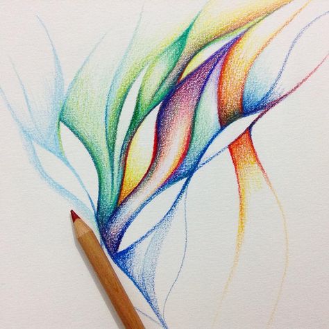 WIP Abstract drawing ❤️ #wip #art #arte #instaart #illustration #pattern #graphicdesign #coloredpencil #abstractart #abstract #doodle… Abstract Color Pencil Art, Colored Pencil Artwork Ideas, Ballpoint Pen Art, Pencil Artwork, Colored Pencil Artwork, Artwork Ideas, Colour Pencil, Abstract Drawing, Trending Art