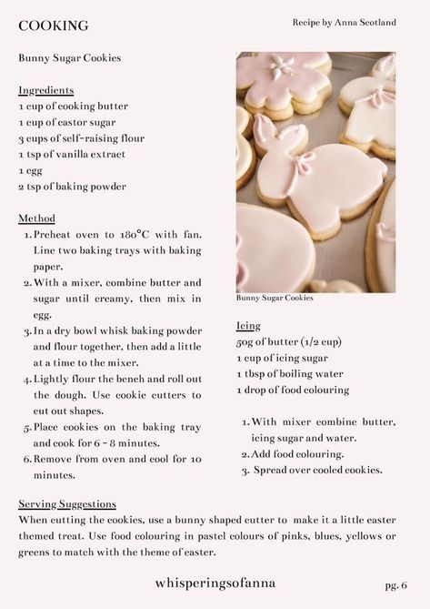 @whisperingsofanna Recipe Diary, Cottagecore Recipes, Homemade Recipe Books, Recipe Book Diy, Homemade Cookbook, Recipe Drawing, Baking Book, Cute Baking, Tasty Baking