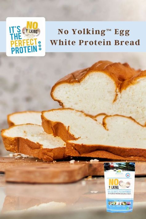 Psmf Bread, Recipe Using Egg Whites, Zero Carb Bread, Toast Garlic Bread, Low Calorie Bread, Egg White Protein Powder, Baking With Protein Powder, Egg White Recipes, Dairy Free Recipes Dinner